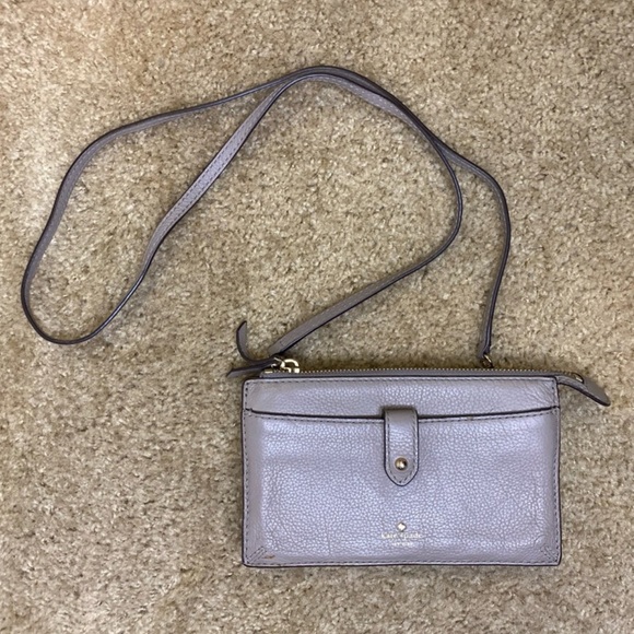 Kate Spade Jackson Small Tab Leather Crossbody Bag - Picture 1 of 4